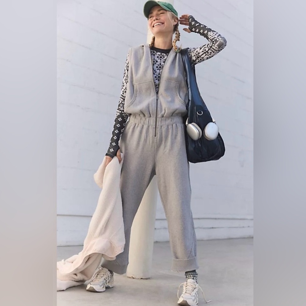 NWOT Medium Free People Movement Set Go Onesie jumpsuit